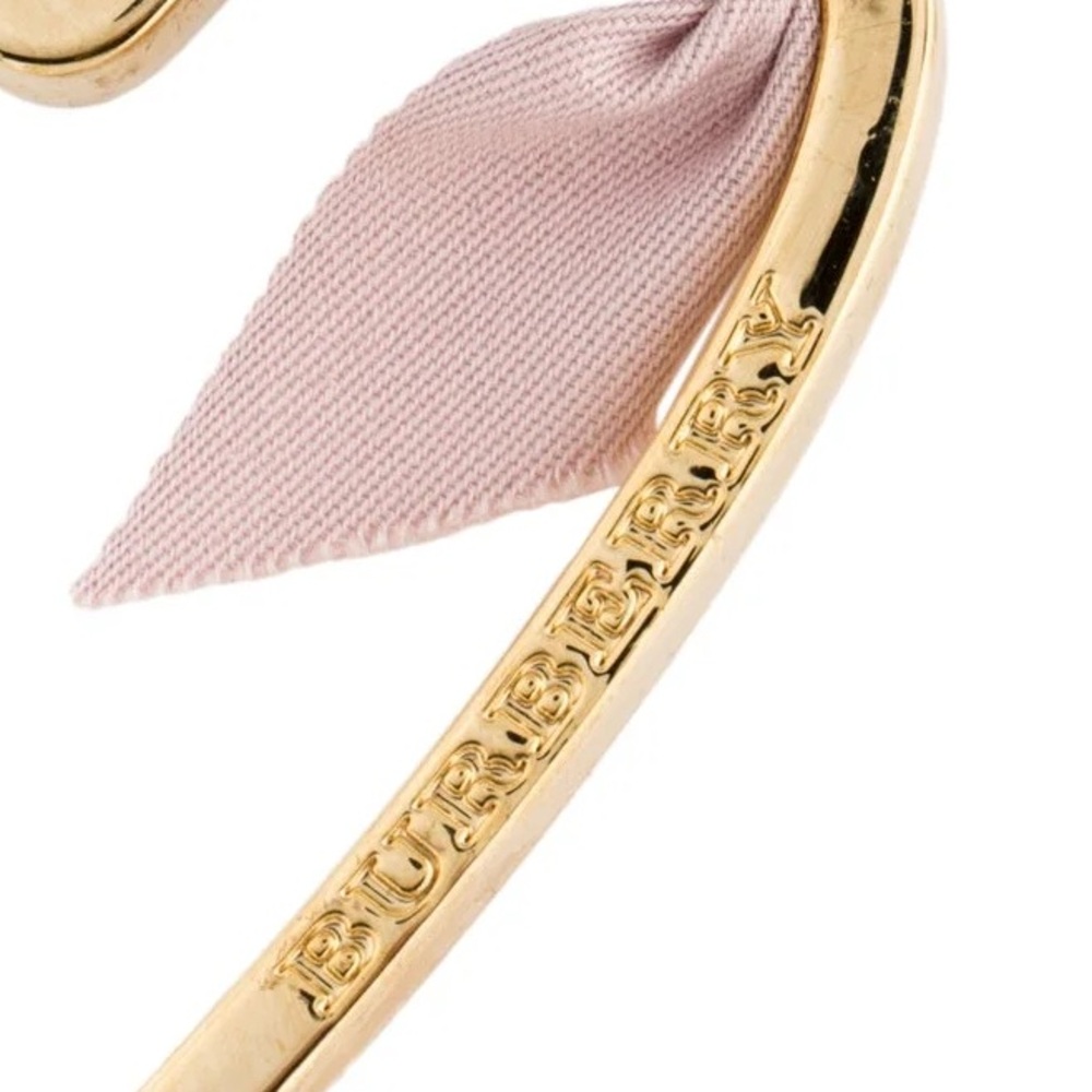 Burberry Gold Heart Key Holder - Picture 4 of 6